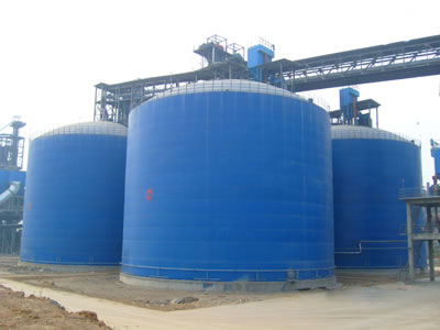 含山水泥钢板库改造