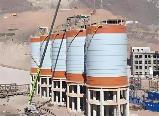 含山高架钢板仓